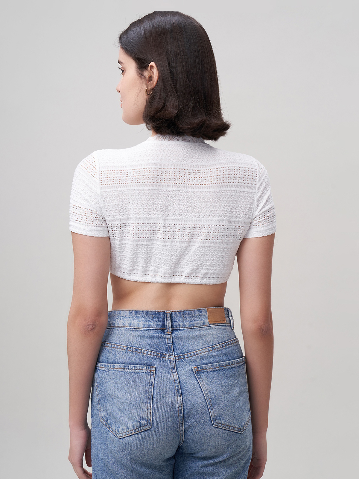 Dirndlbluse in Weiß