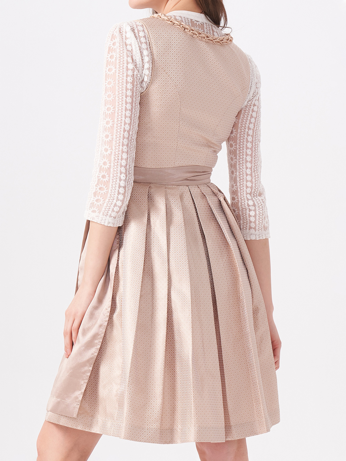 Ehreer Dirndl Bea in Beige